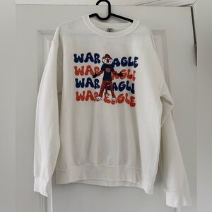 White Auburn Crewneck Sweatshirt